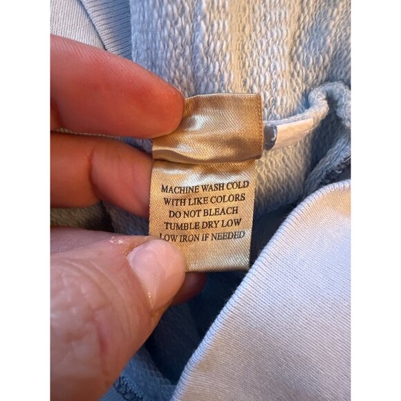 Authentic True Grit California XL Light Blue Long Sleeve Sweatshirt Casual - Picture 5 of 6